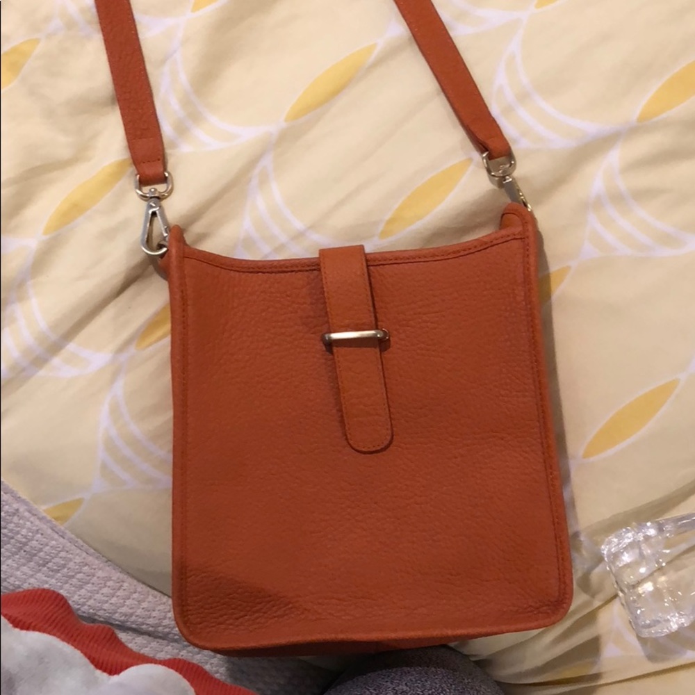 Orange cross body bag GiGi New York